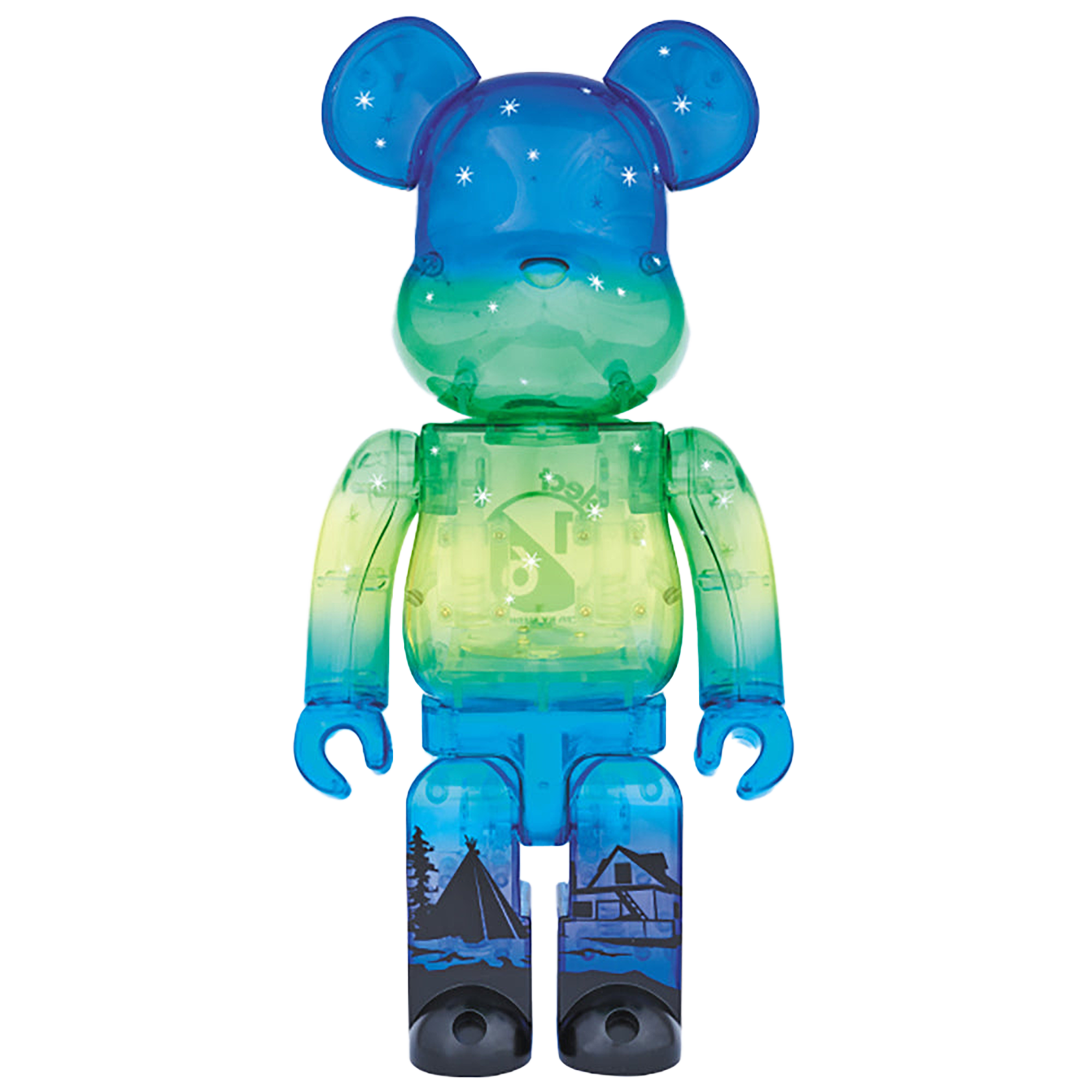 BE@RBRICK GREAT SLAVE LAKE/DIAMOND HEAD 400％