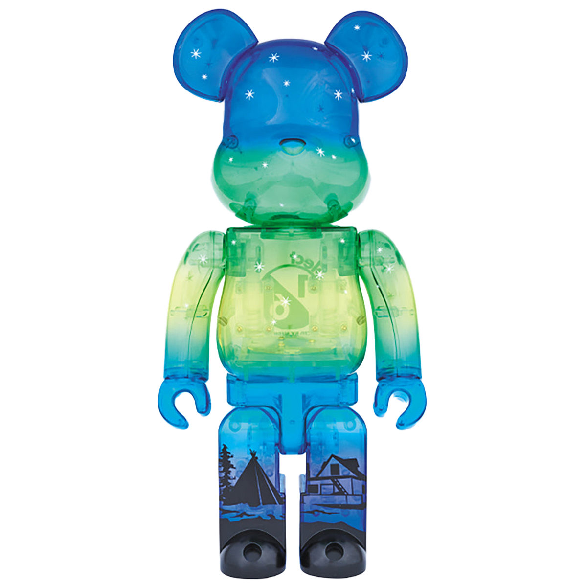 BE@RBRICK GREAT SLAVE LAKE/DIAMOND HEAD 400％