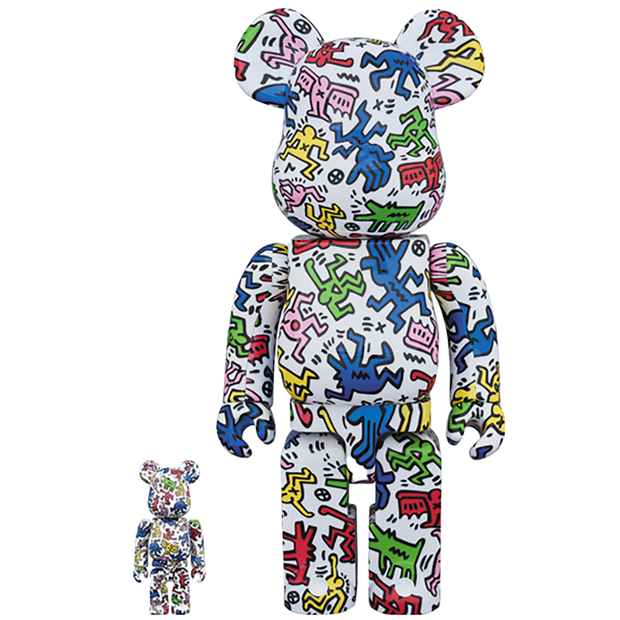 BE@RBRICK KEITH HARING 100％ & 400％