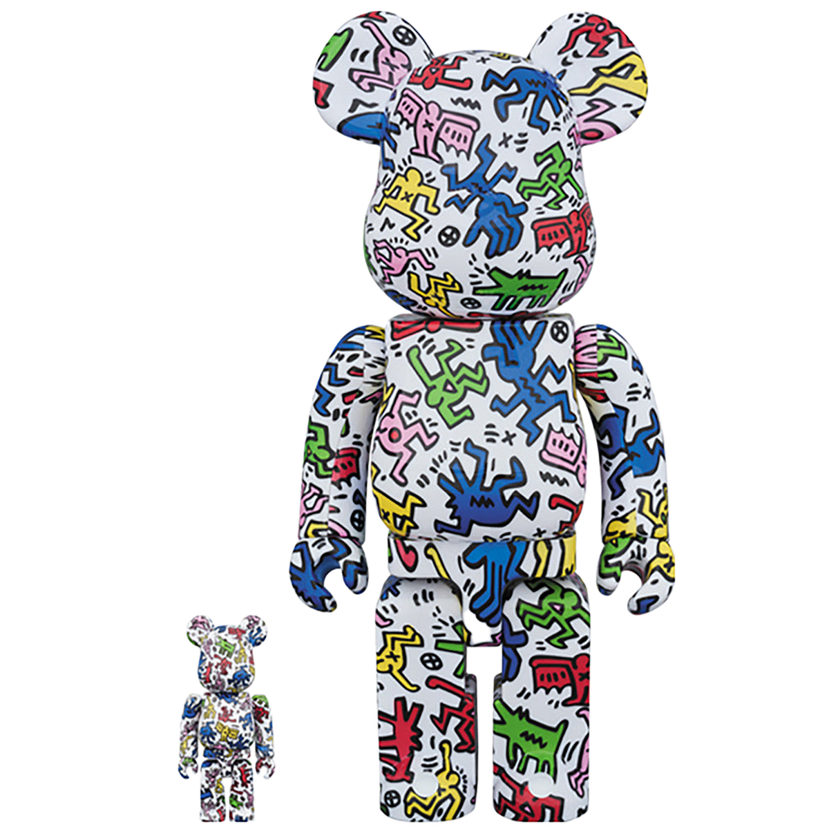 BE@RBRICK KEITH HARING 100％ & 400％