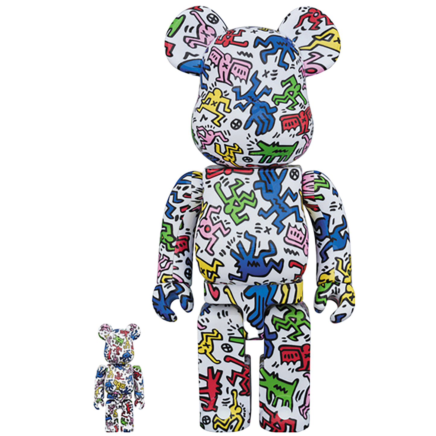 BE@RBRICK KEITH HARING 100％ & 400％