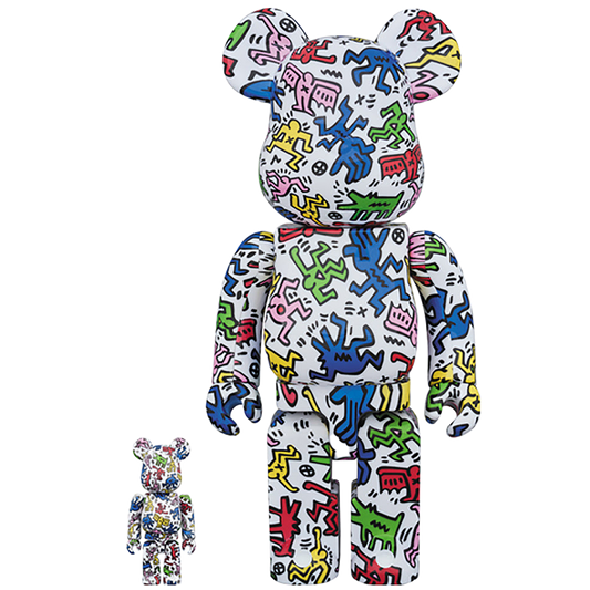 BE@RBRICK KEITH HARING 100％ & 400％
