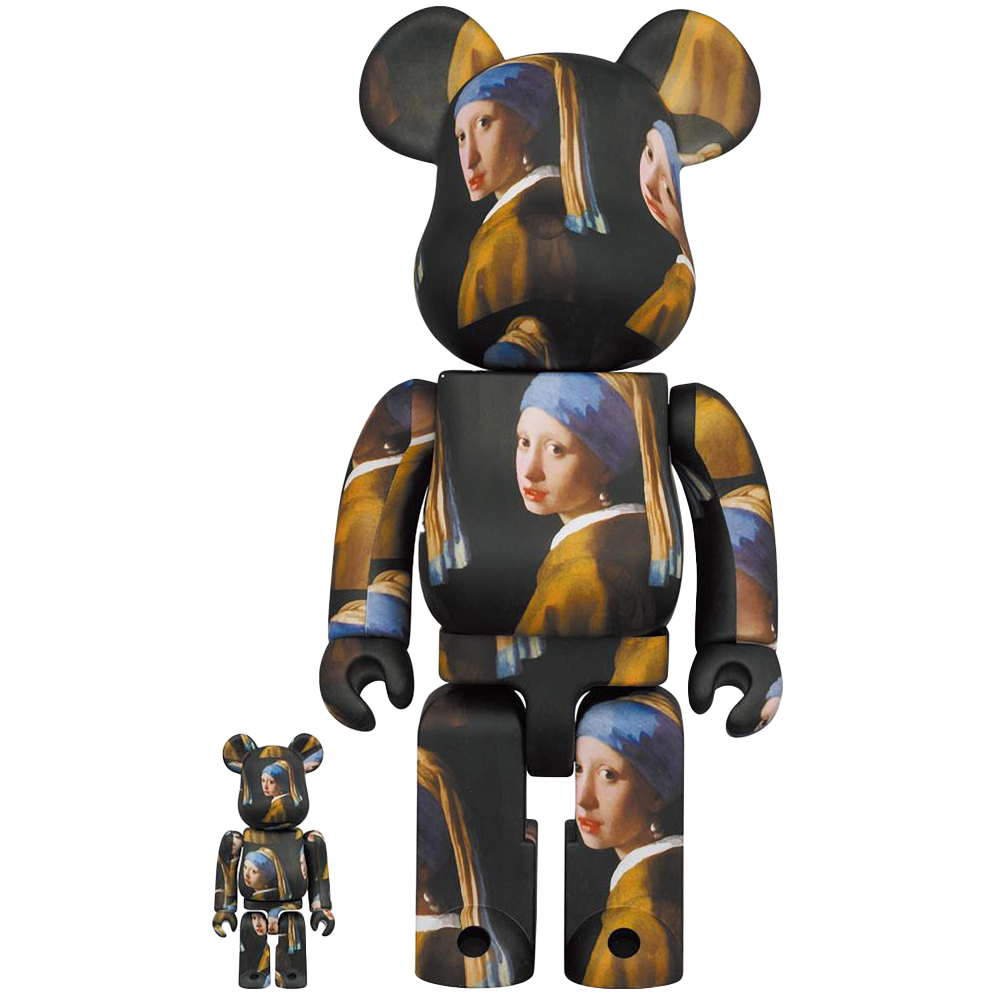 BE@RBRICK Johannes Vermeer「Girl with a Pearl Earring」100％ & 400％