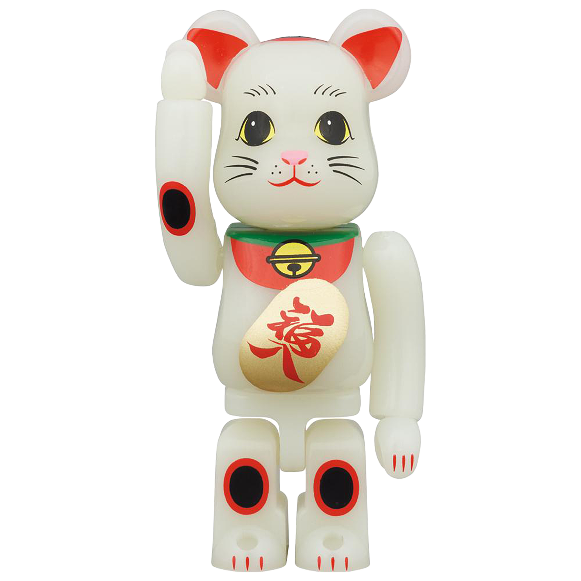 BE@RBRICK Maneki Neko Fukuiri G.I.D 100% 