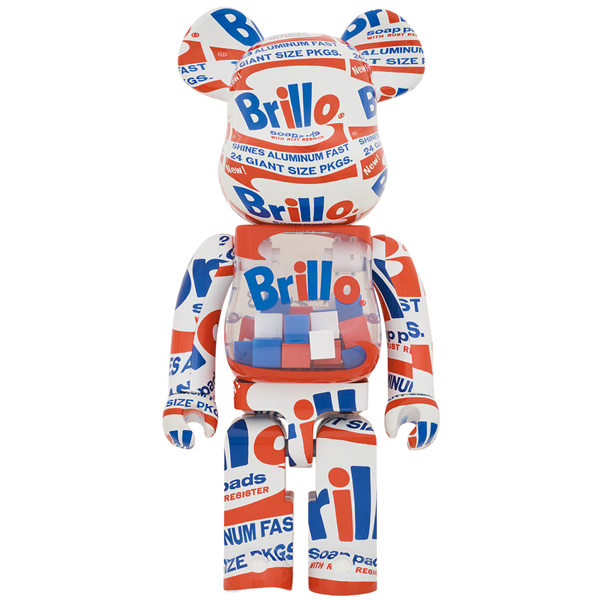 BE@RBRICK ANDY WARHOL "Brillo" 2022 1000％