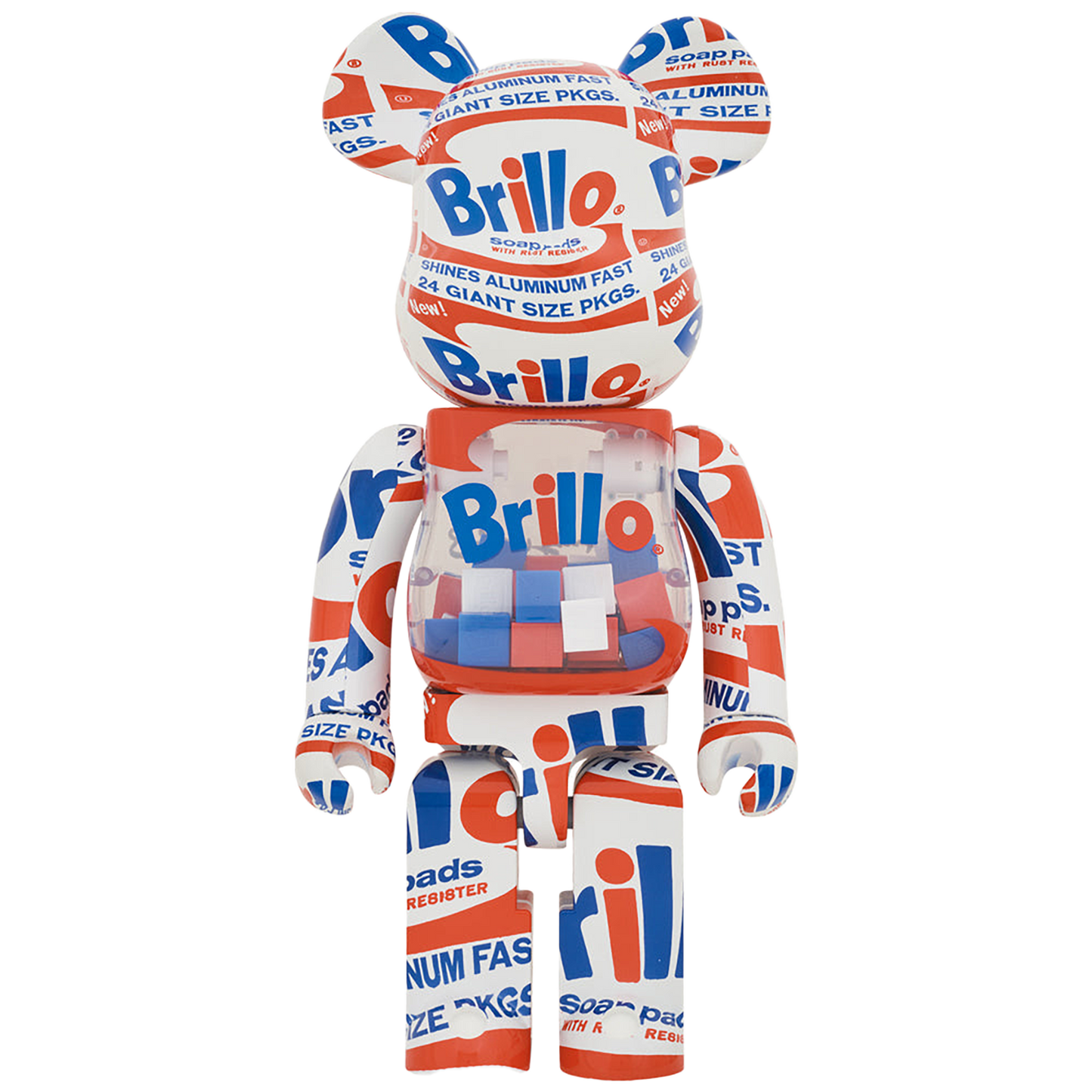 BE@RBRICK ANDY WARHOL "Brillo" 2022 1000％
