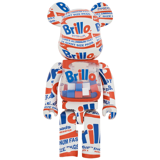 BE@RBRICK 安迪·沃霍尔《布里洛》2022 1000%