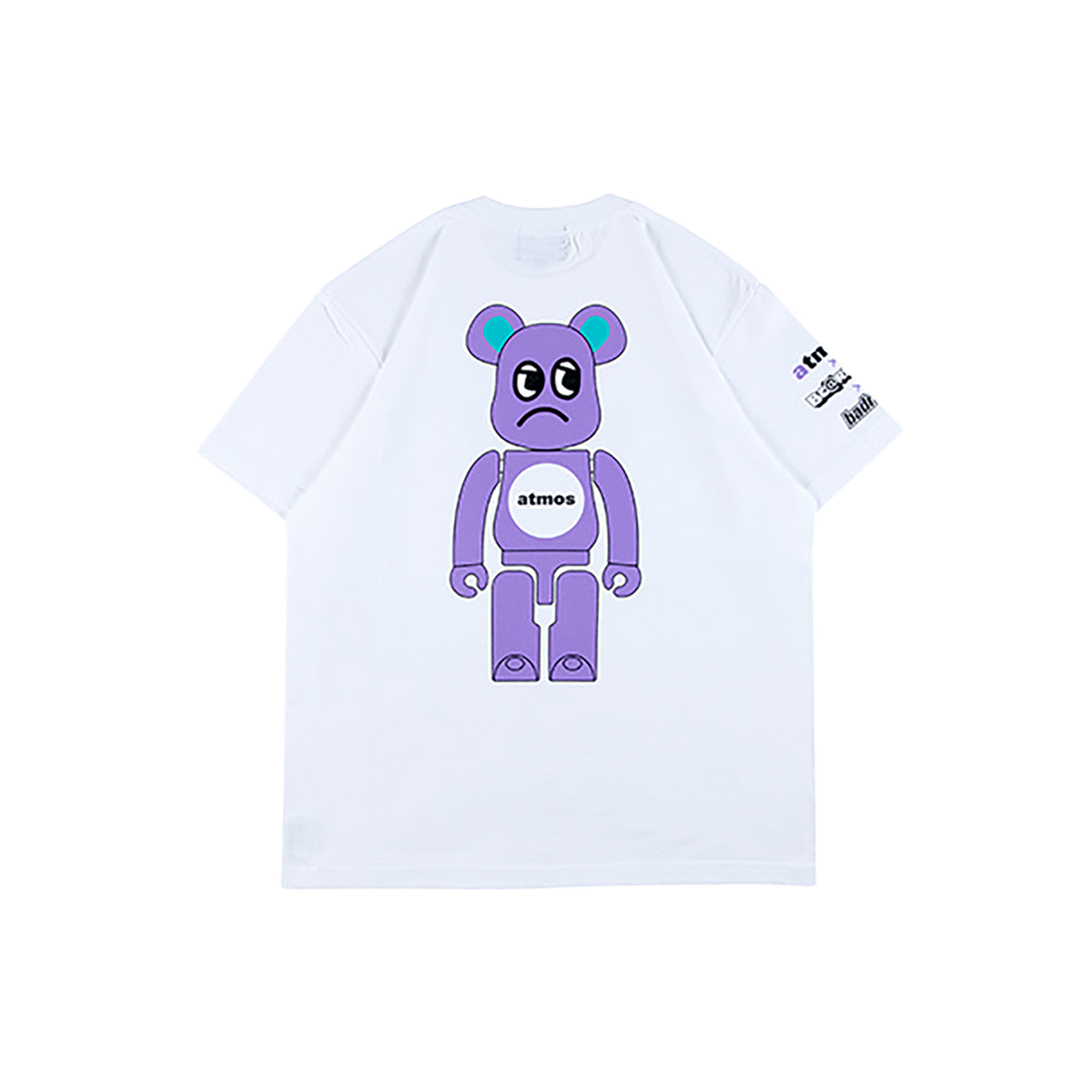 atmos × BE@RBRICK × BADMOOD S/S TEE