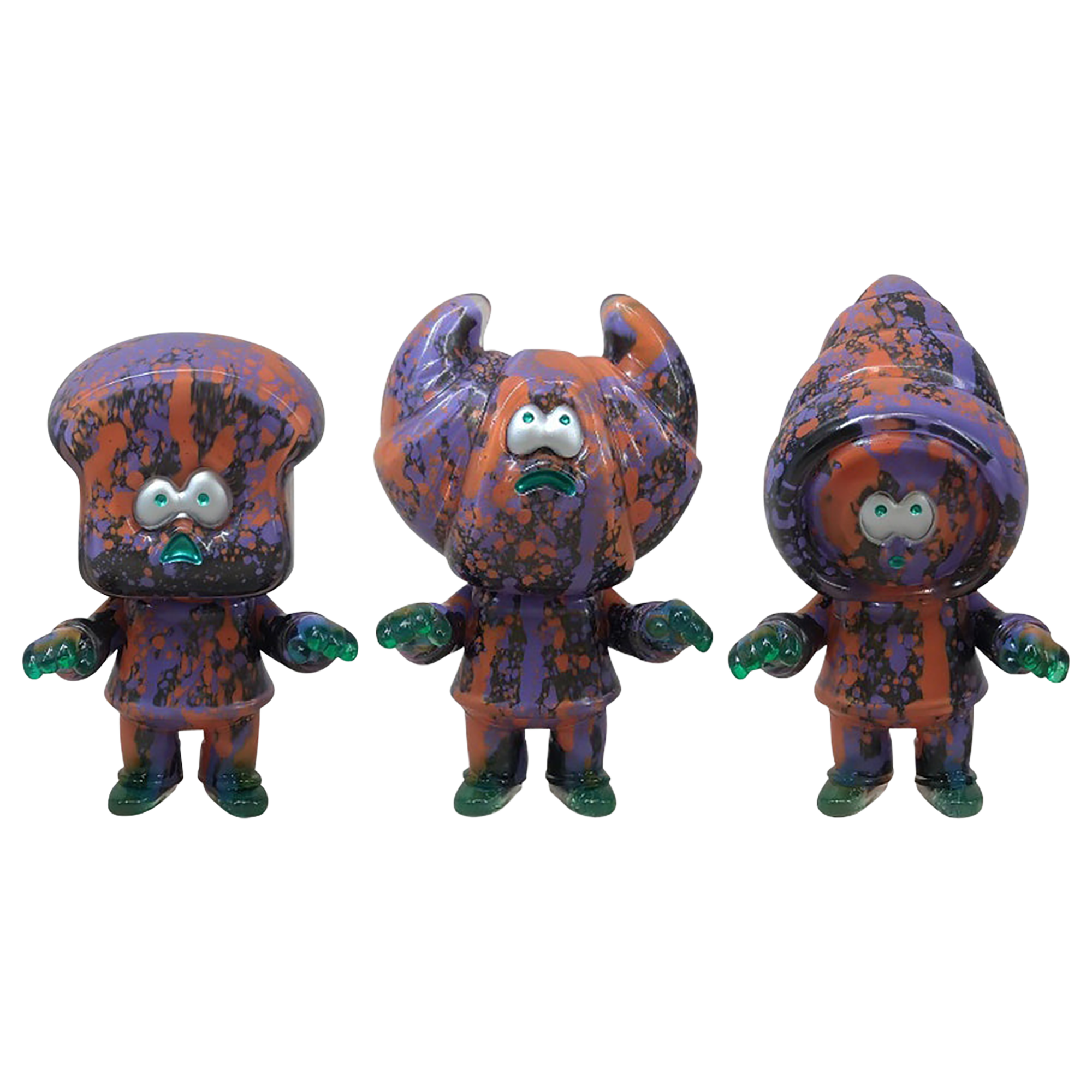 HUMAN ROBOT PANDEAD (Halloween canvas) Set of 3