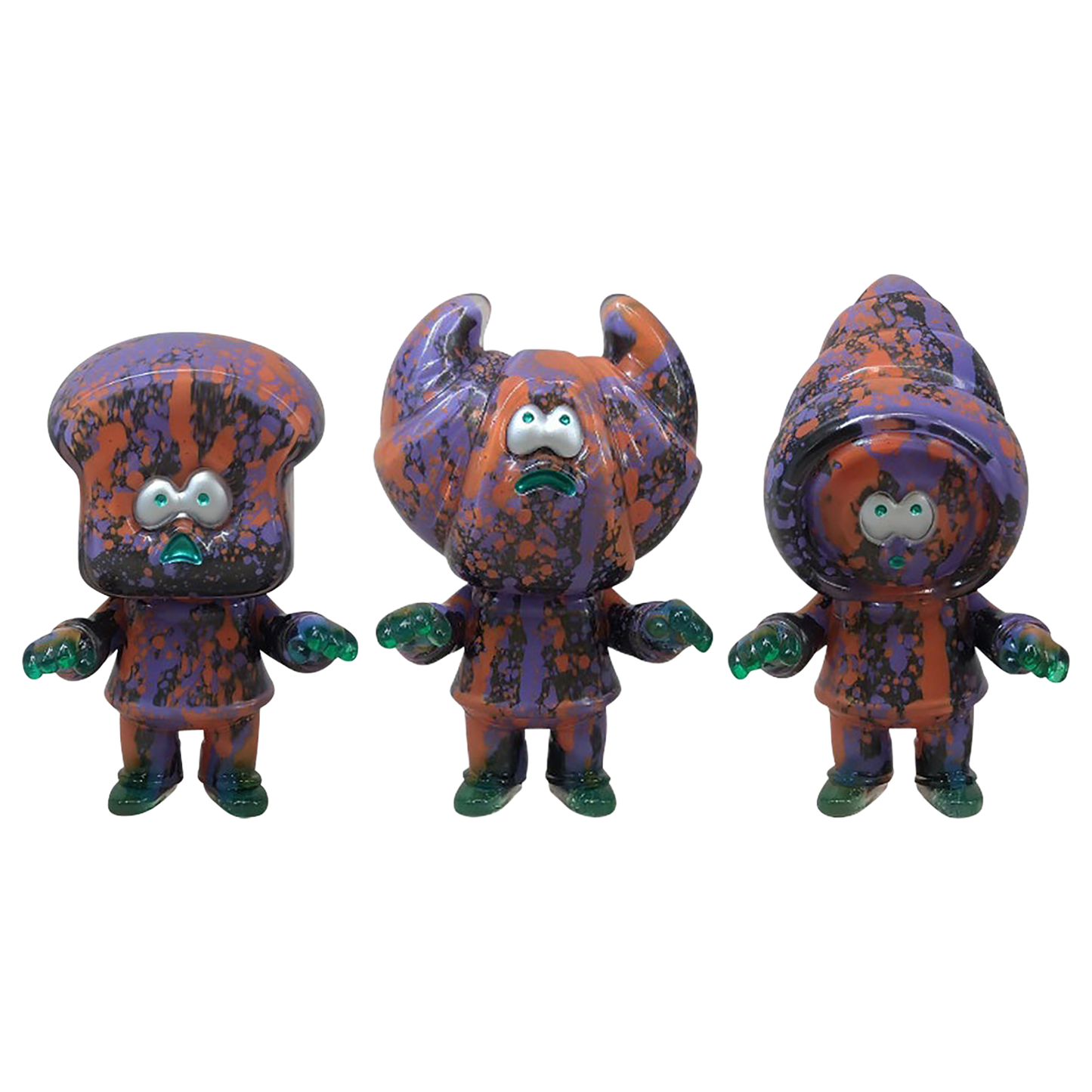 HUMAN ROBOT PANDEAD (Halloween canvas) Set of 3