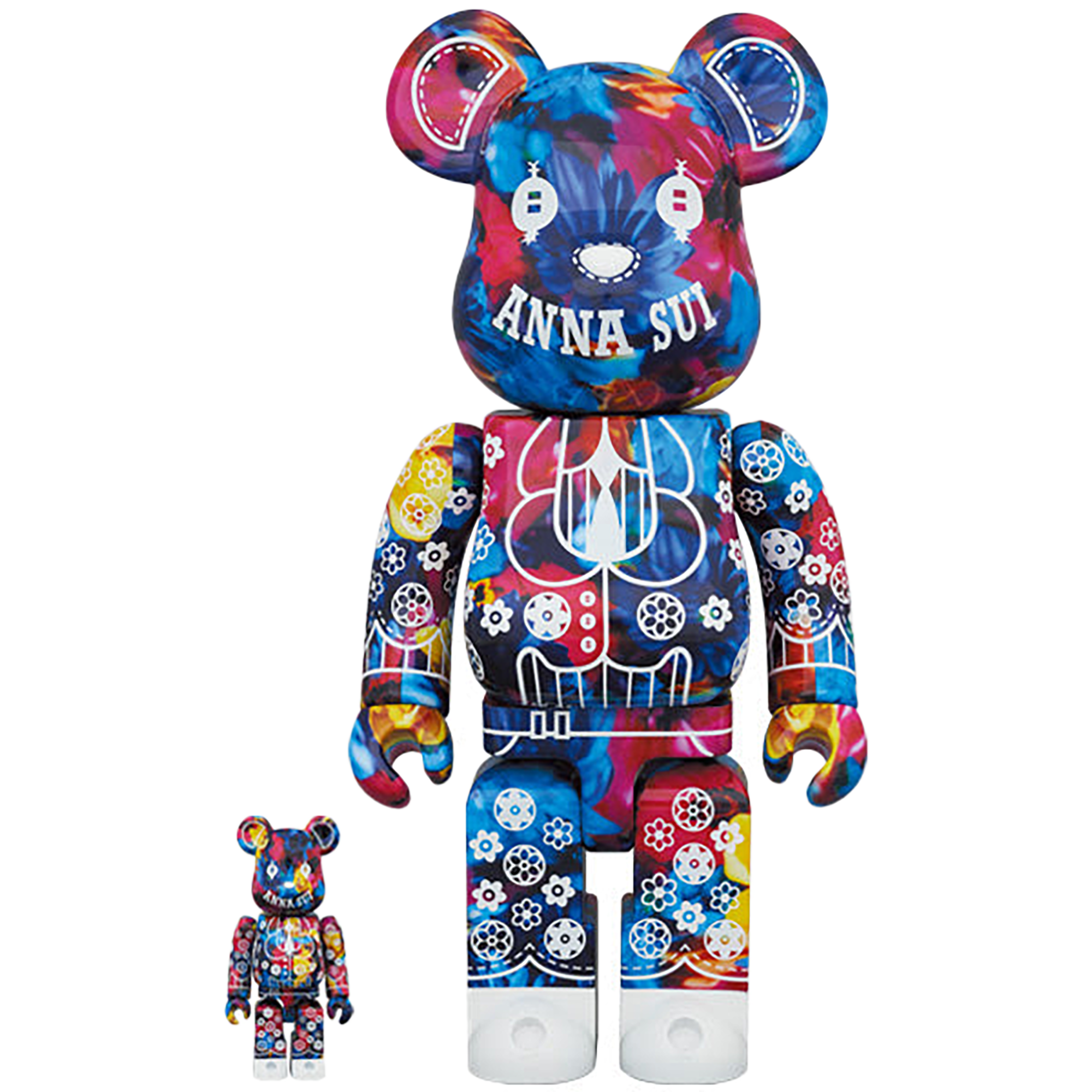 ANNA SUI × M／mika ninagawa BE@RBRICK 100％ & 400％