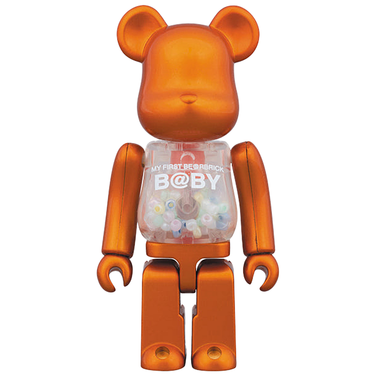 MY FIRST BE@RBRICK Pearl Orange Ver. 100％
