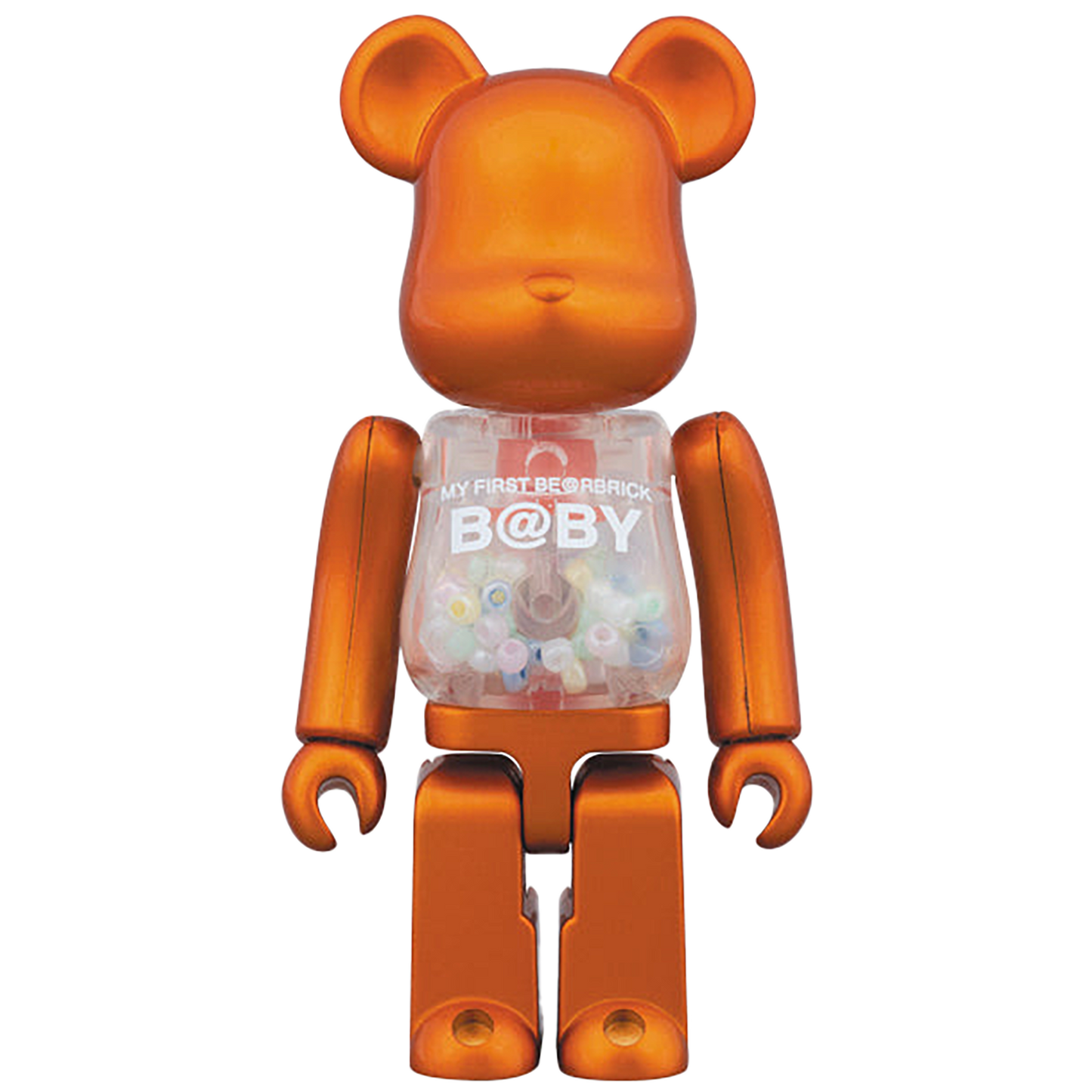 MY FIRST BE@RBRICK Pearl Orange Ver. 100％
