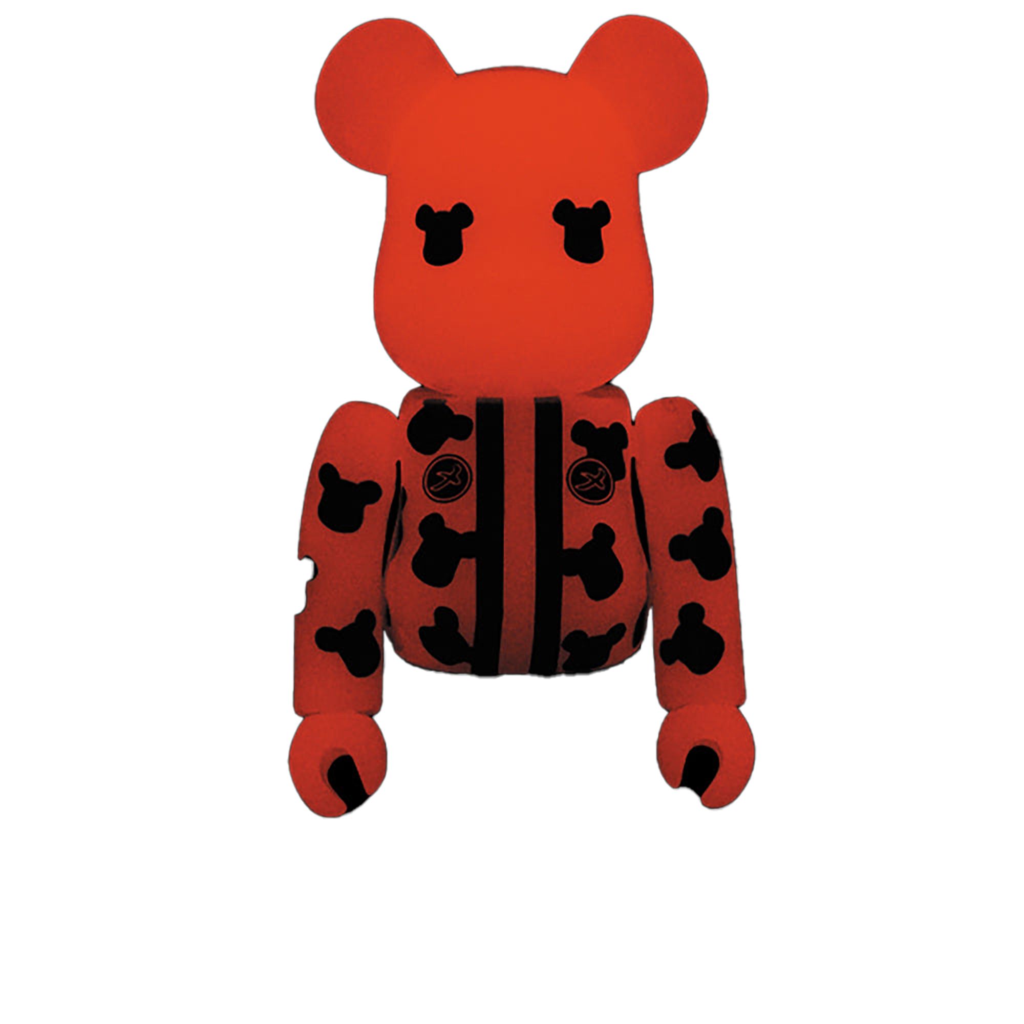 BE@RBRICK メ組 はっぴ 赤蓄光