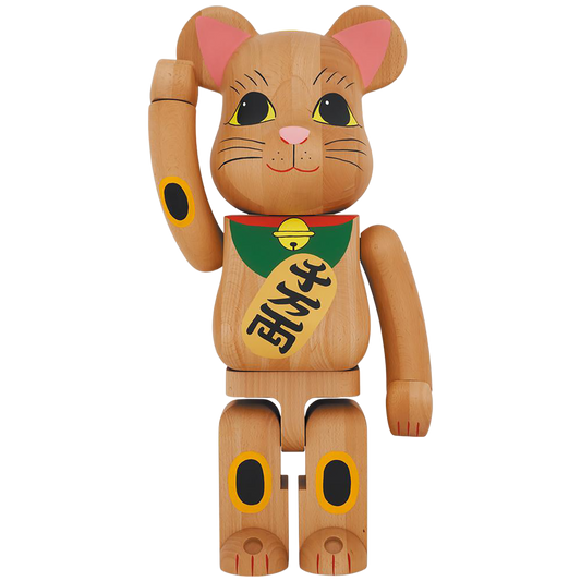 BE@RBRICK Karimoku Maneki Neko 1000%