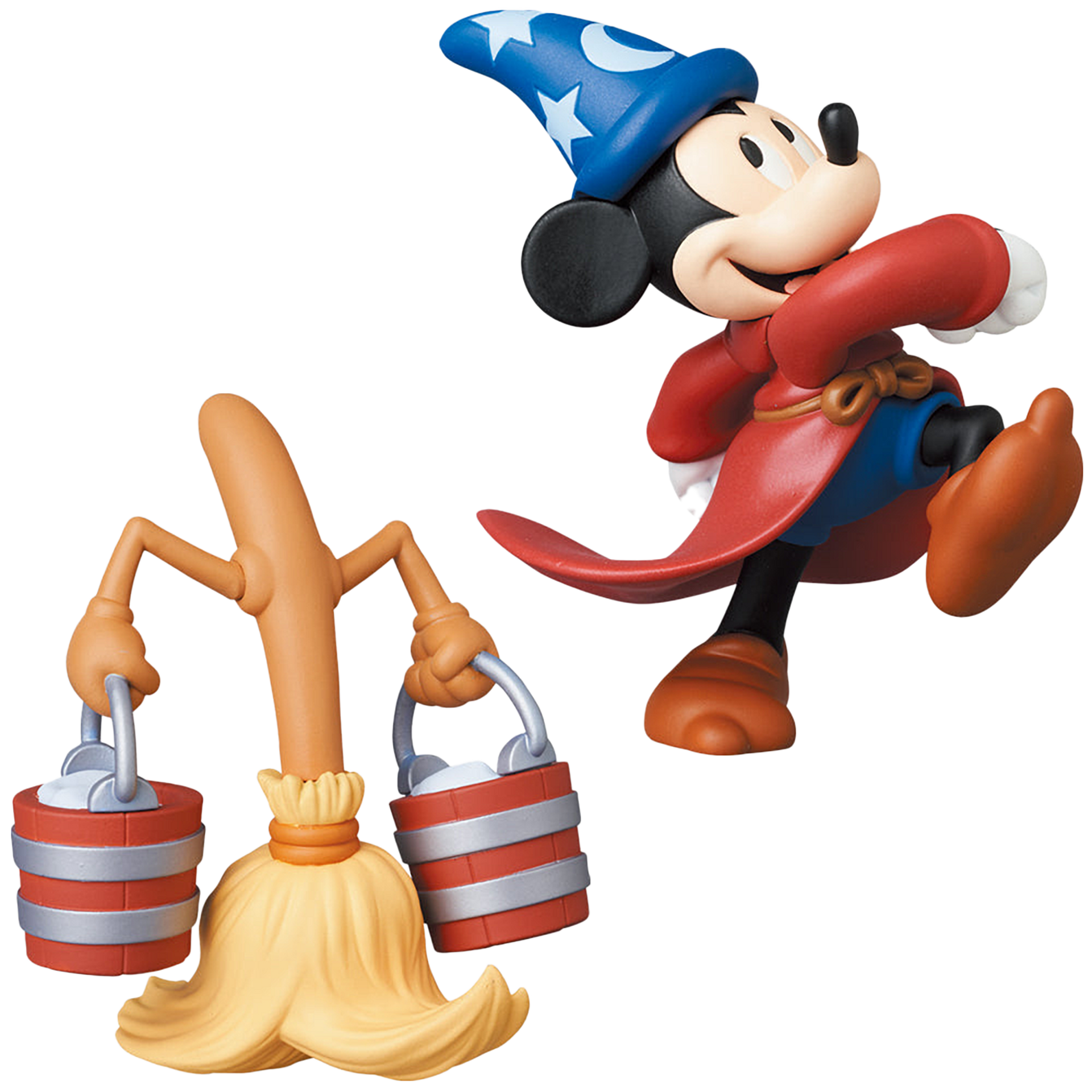 UDF Disney Series 10 MICKEY MOUSE & BROOM | MEDICOM TOY OFFICIAL STORE