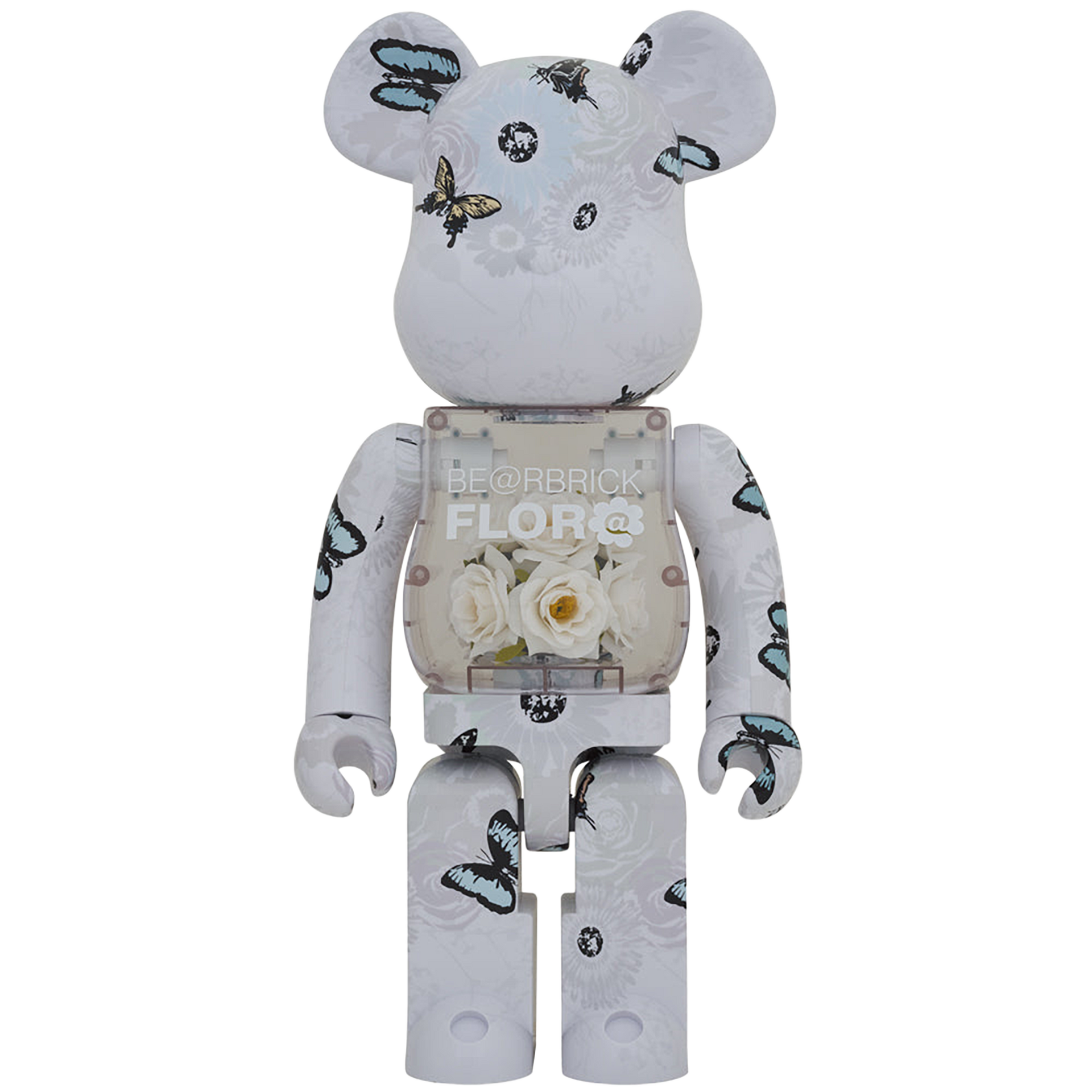 BE@RBRICK FLOR@ #2 White 1000% | MEDICOM TOY OFFICIAL STORE BE@RBRICK FLOR@ #2 White 1000% | MEDICOM TOY OFFICIAL STORE