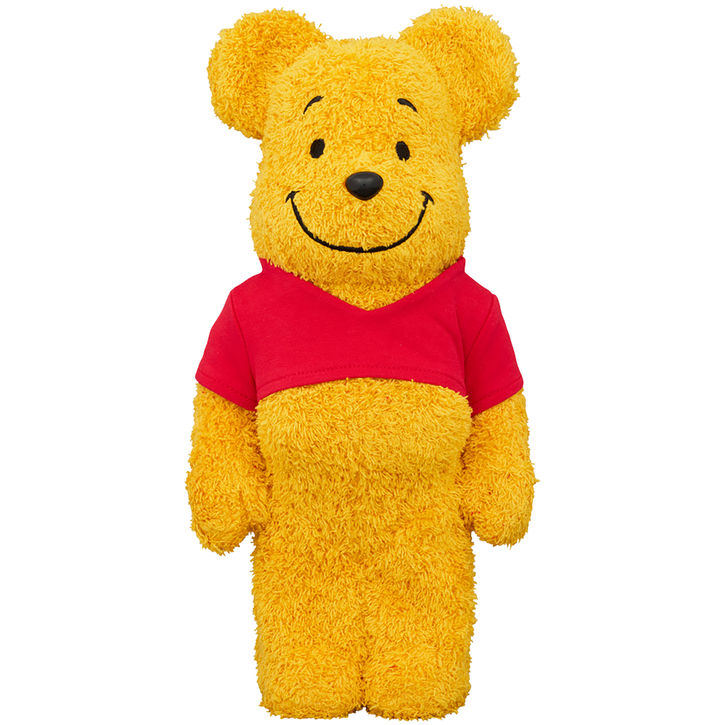 BE@RBRICK Winnie the Pooh COSTUME Ver.(PILE FABRIC) 400％《Planned to be shipped in late September 2024 / Order period is until May 10》