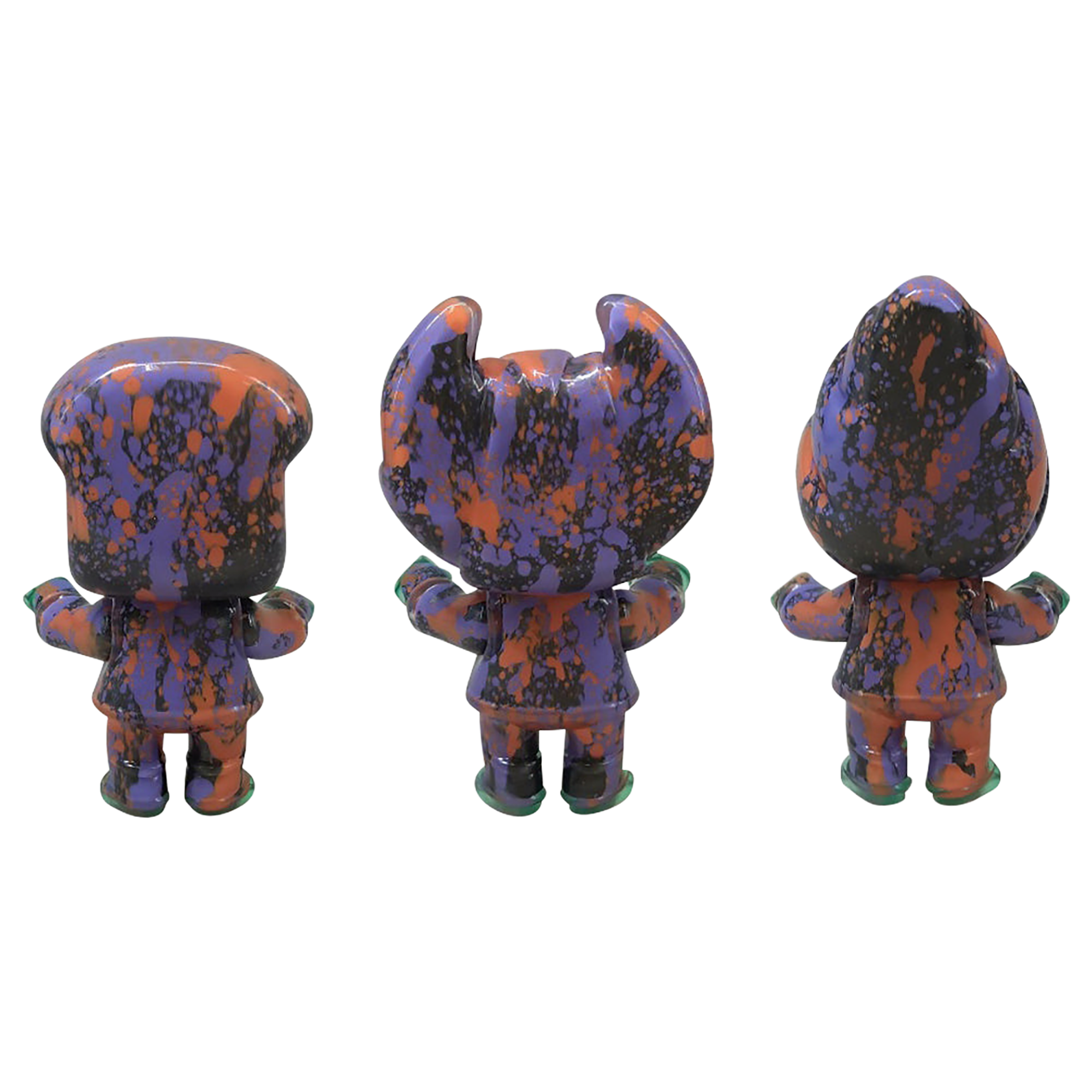HUMAN ROBOT PANDEAD (Halloween canvas) Set of 3