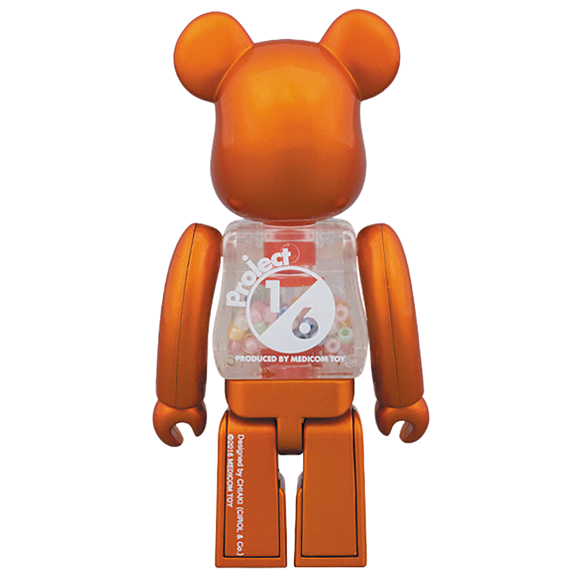 MY FIRST BE@RBRICK Pearl Orange Ver. 100％