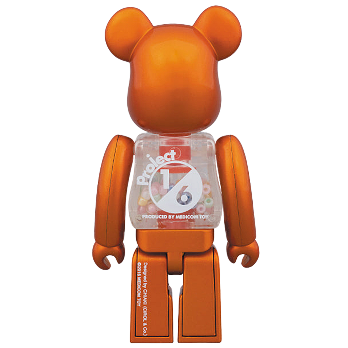 MY FIRST BE@RBRICK Pearl Orange Ver. 100％