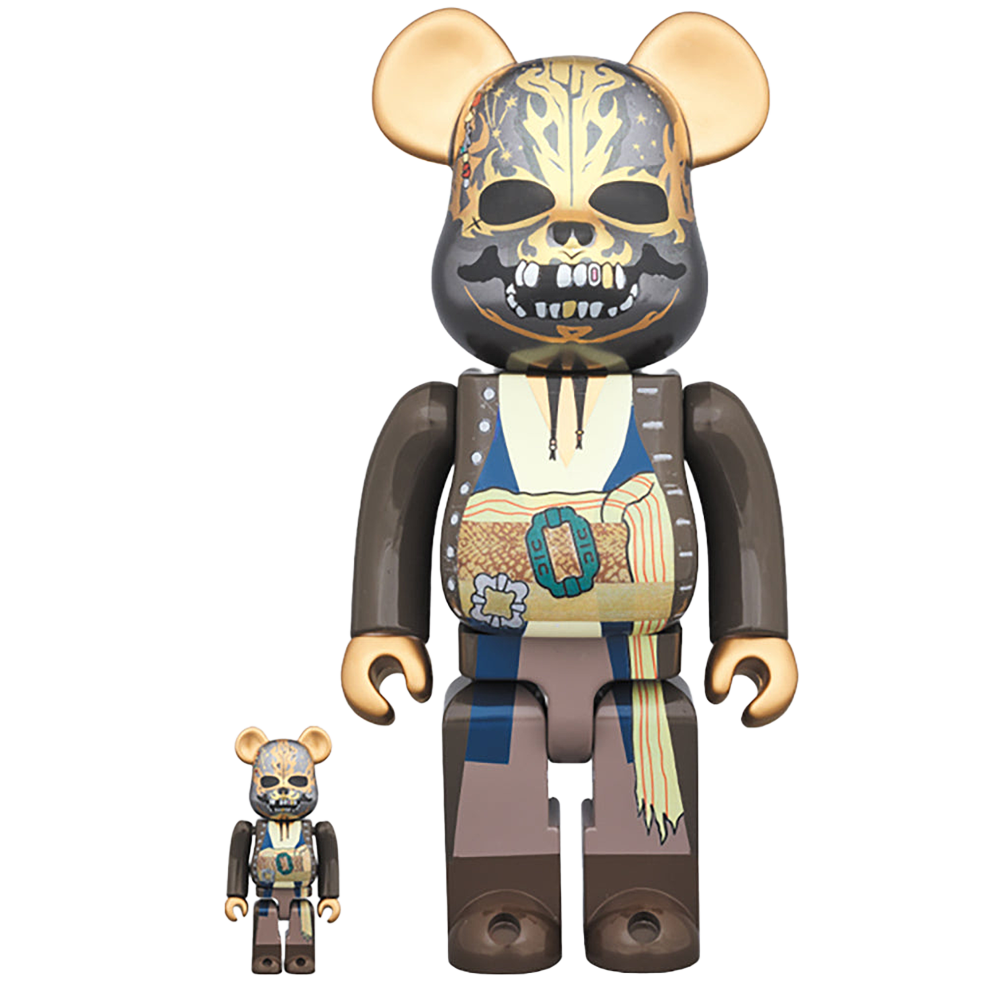 BE@RBRICK Jack Sparrow 100％ & 400％ （Pirates of the Caribbean: Dead men tell no tales Ver.）