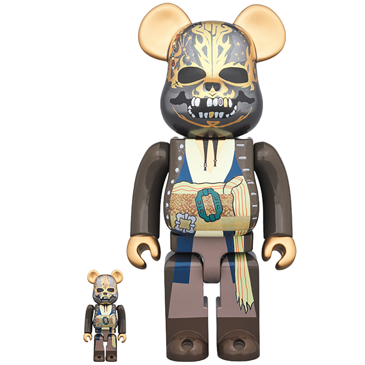 BE@RBRICK Jack Sparrow 100％ & 400％ （Pirates of the Caribbean: Dead men tell no tales Ver.）