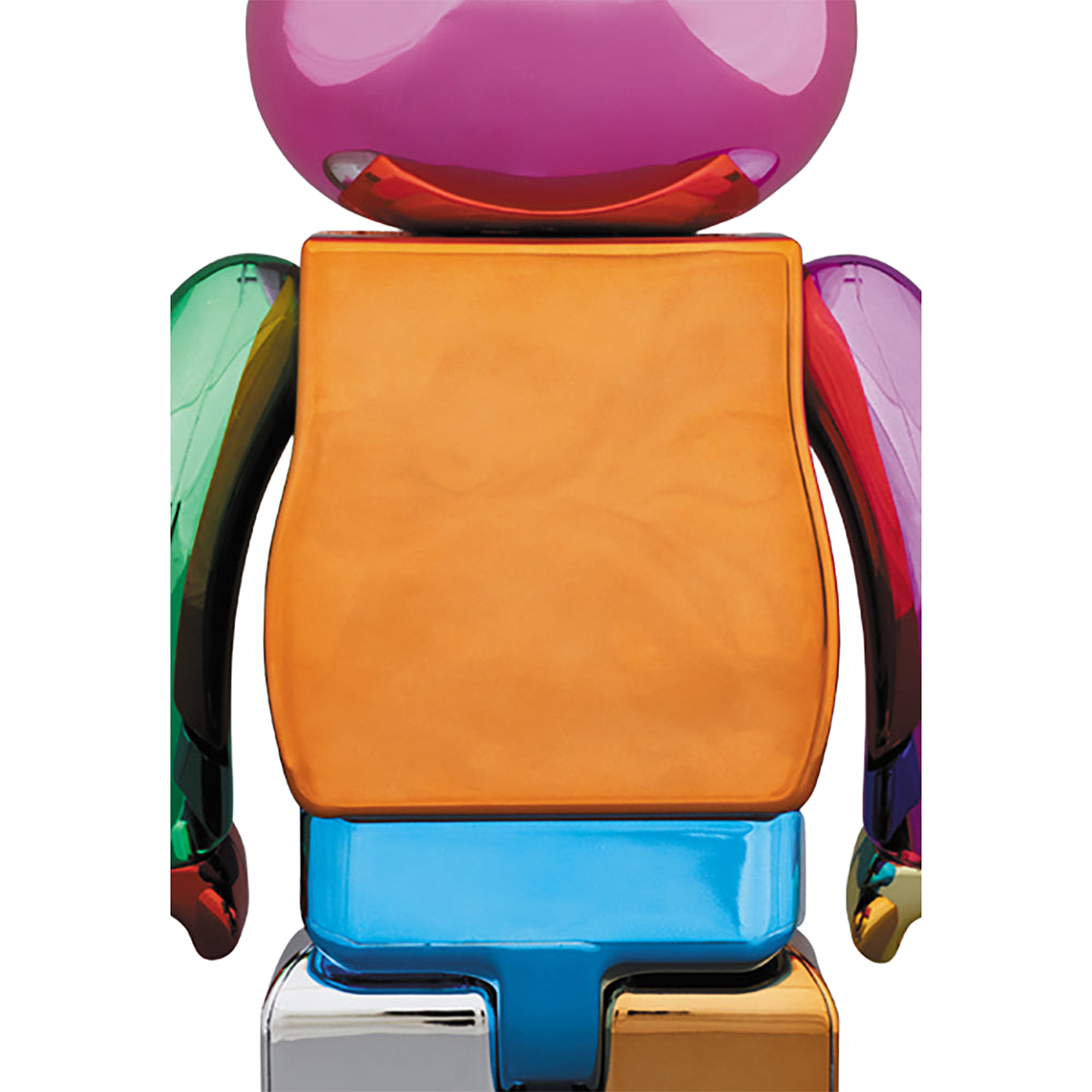 A BATHING APE(R) 25th ANNIV. MULTI COLOR BE@RBRICK 100％