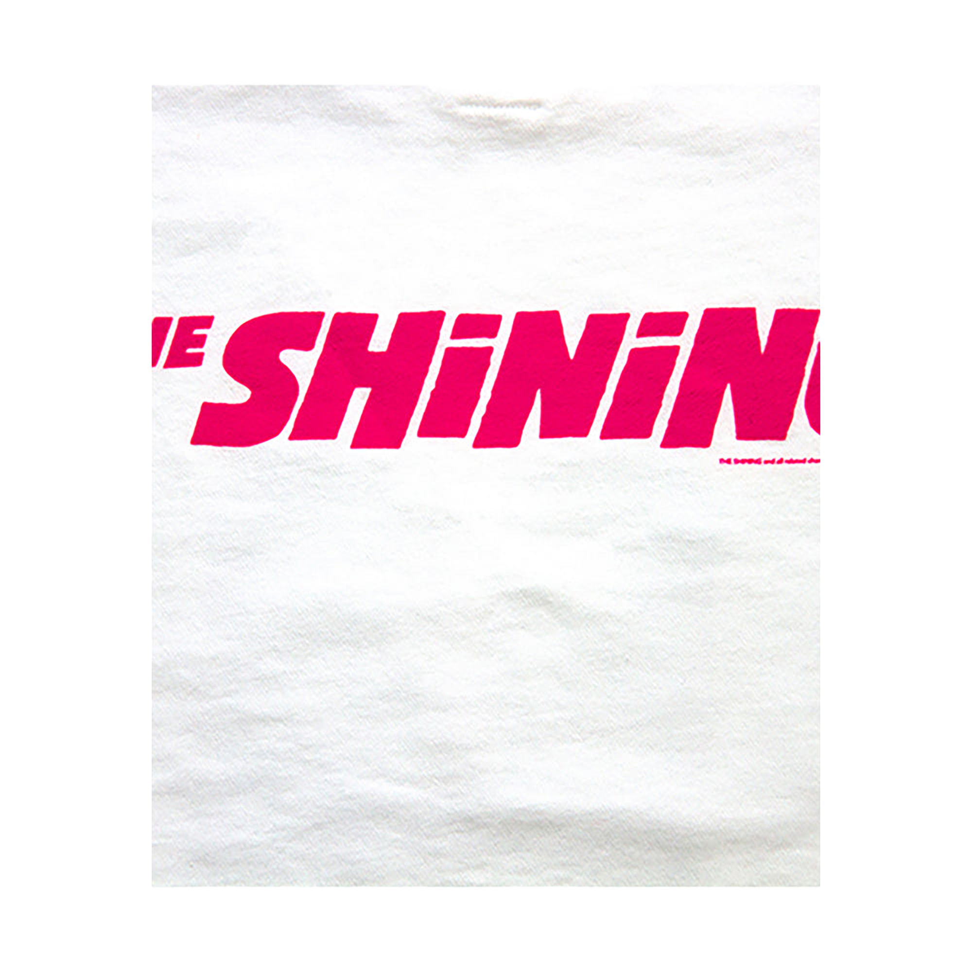 Noodle×THE SHiNiNG unisex sweatshirt WHITE／BLACK／BLUE
