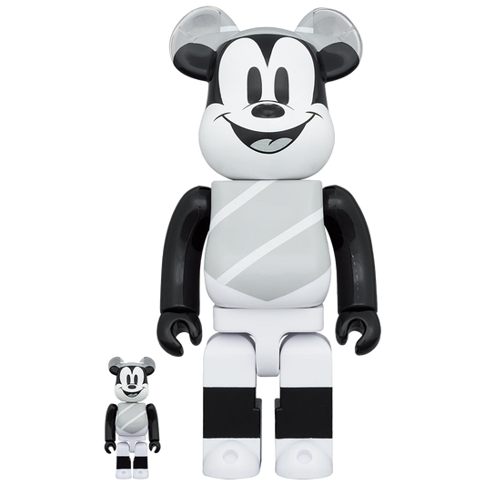 BE@RBRICK 帽子和斗篷米奇 100% 和 400%