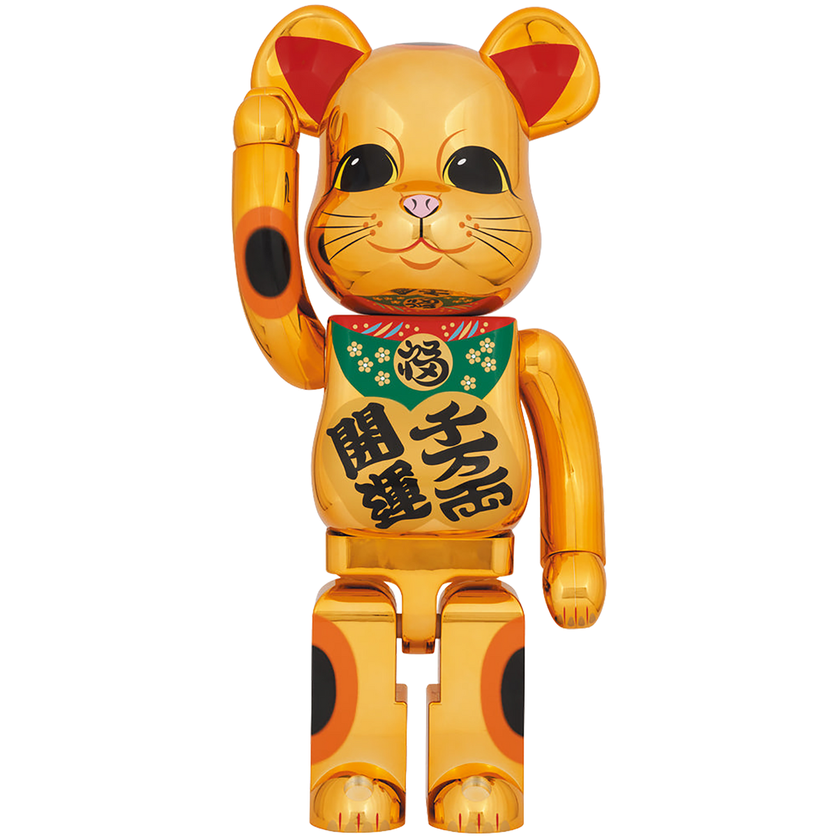 その他 BE@RBRICKManekiNekoGoodLuckTenMillion BE@RBRICK Manekineko Good Luck Ten Million Ryo Gold Plated 1000
