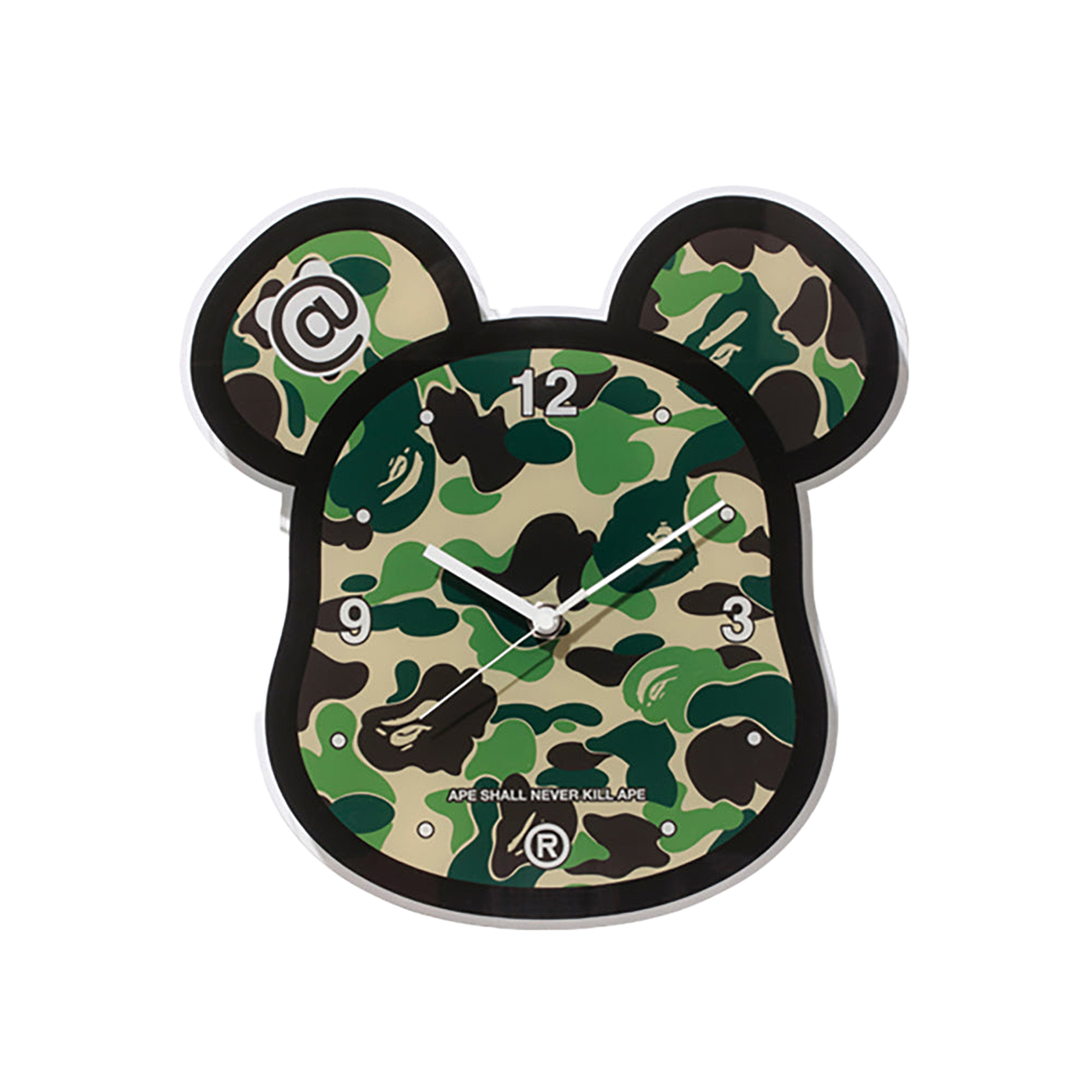 ABC BE@R WALL CLOCK
