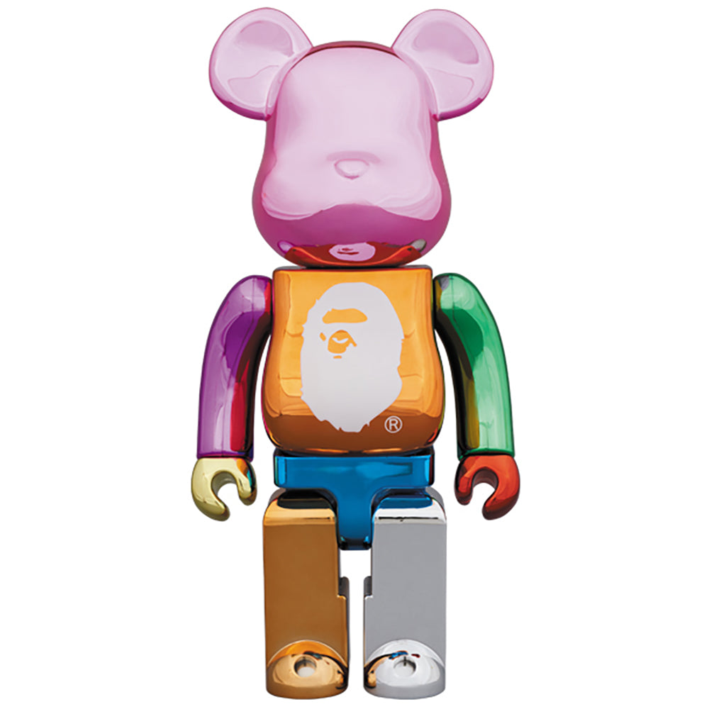 A BATHING APE(R) 25th ANNIV. MULTI COLOR BE@RBRICK 400％_0