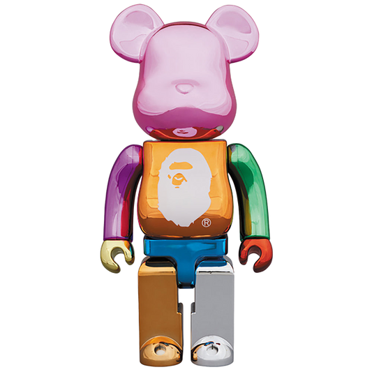 A BATHING APE(R) 25th ANNIV. MULTI COLOR BE@RBRICK 400％