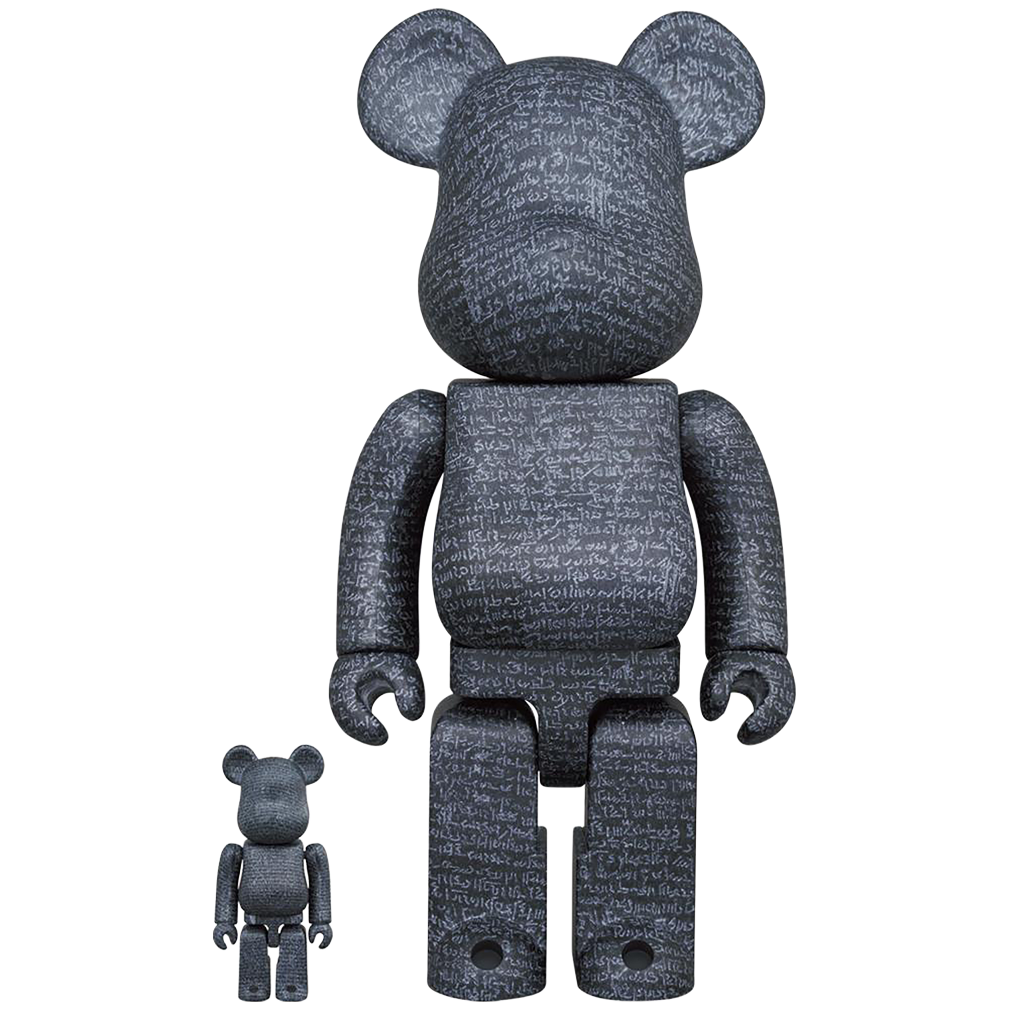 大英博物馆 BE@RBRICK “罗塞塔石碑” 100% & 400%