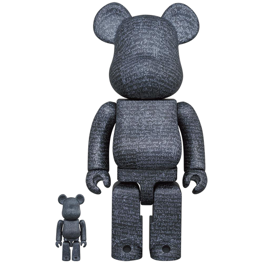 大英博物馆 BE@RBRICK “罗塞塔石碑” 100% & 400%