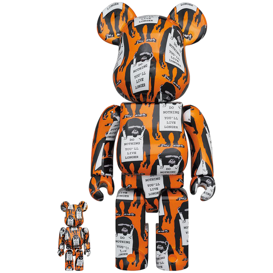 BE@RBRICK 猴子标志 100% & 400%