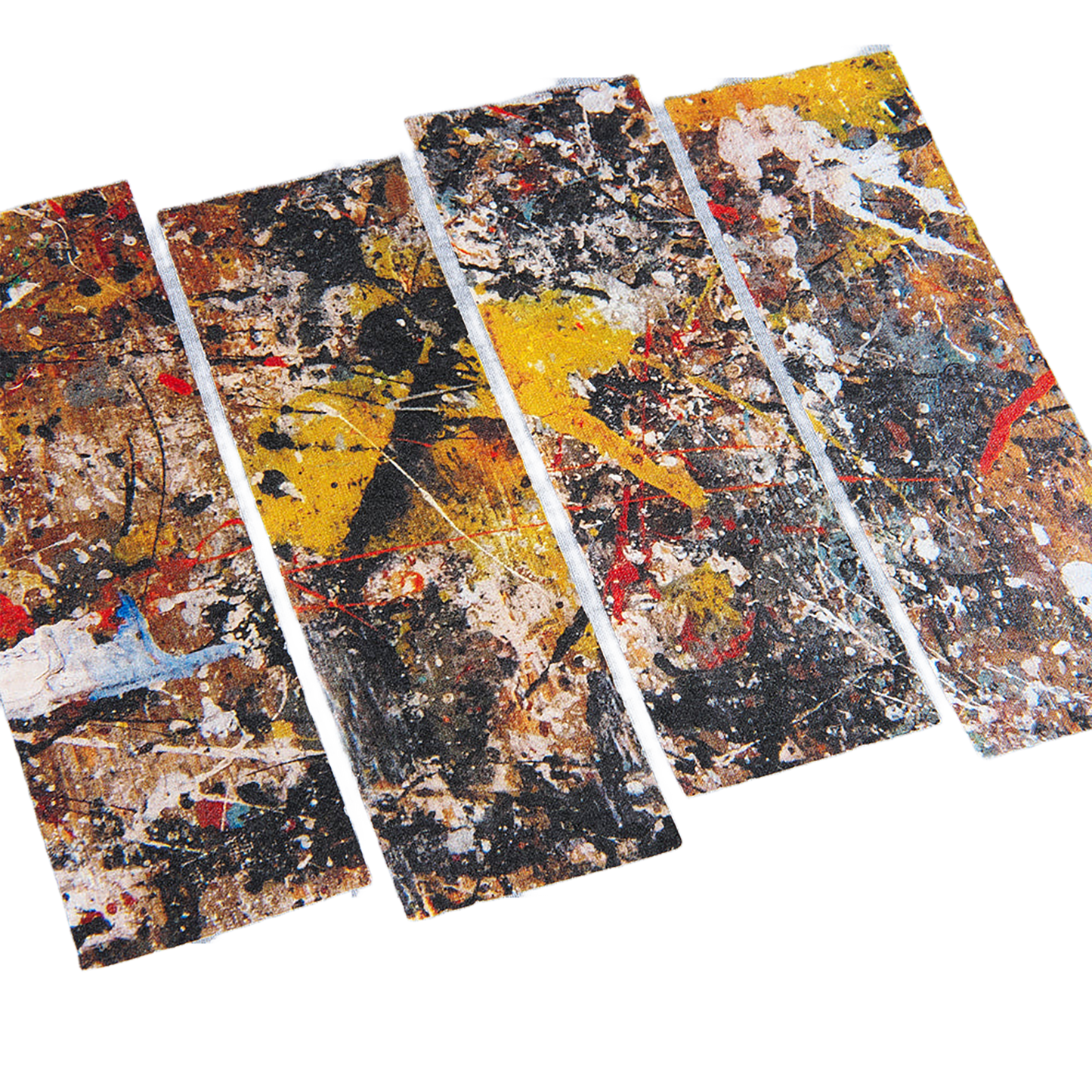 Jackson Pollock Studio PULLOVER HOODED "Floor Boards 01"