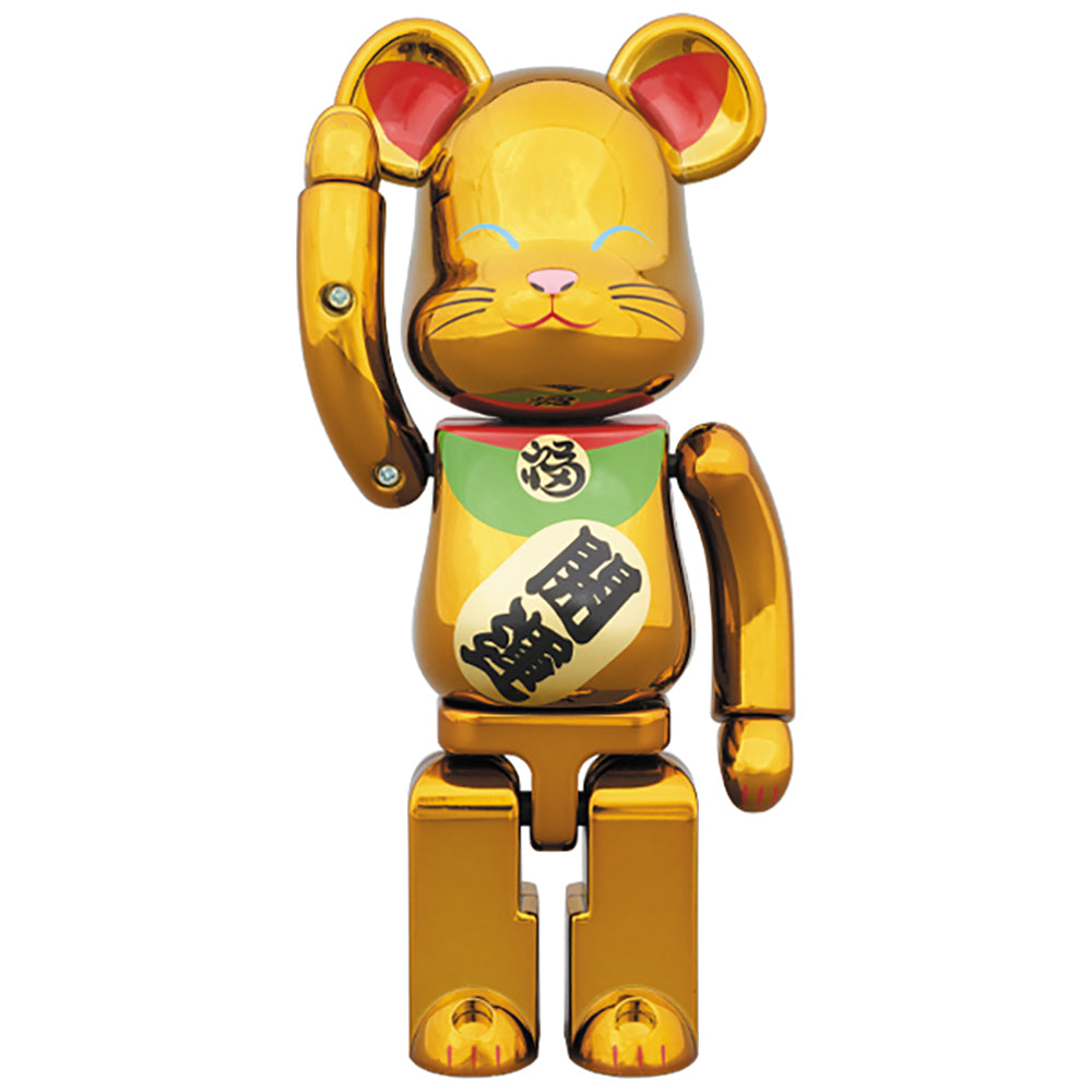 超合金 BE@RBRICK 招き猫 金メッキ 弐_0