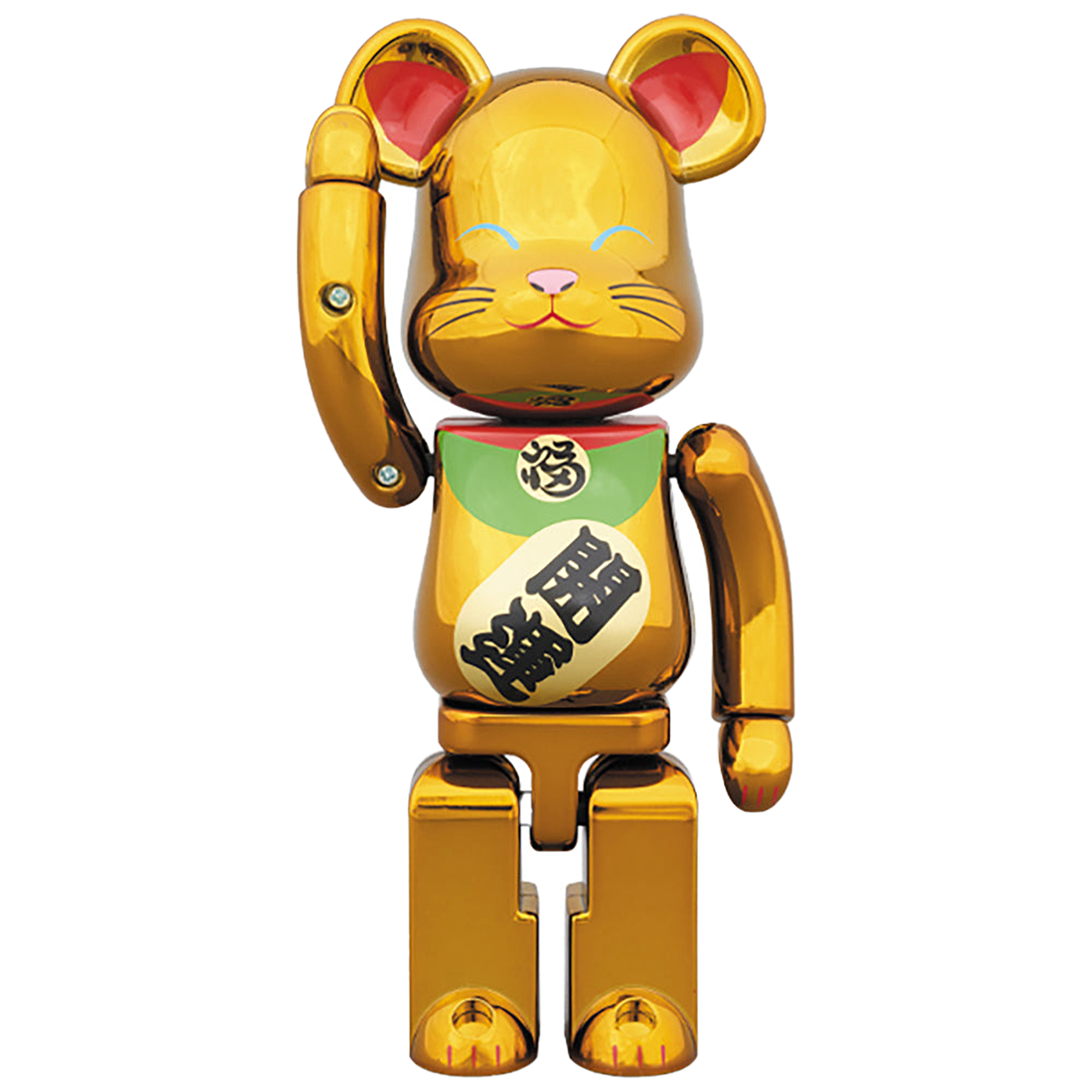 超合金 BE@RBRICK 招き猫 金メッキ 弐