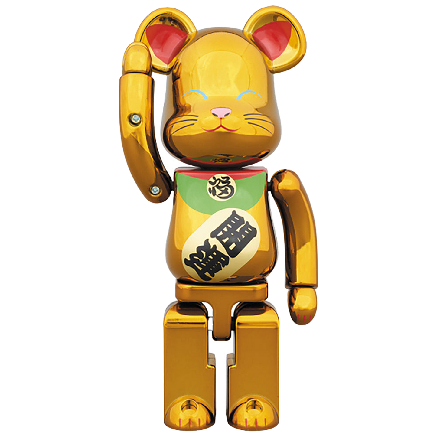 超合金 BE@RBRICK 招き猫 金メッキ 弐