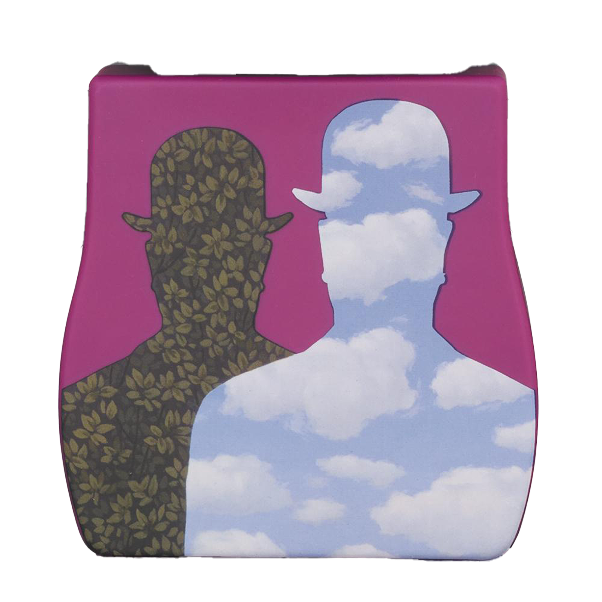BE@RBRICK René Magritte "L'oiseau de ciel 1965/La belle societe 1965" 100％ & 400％