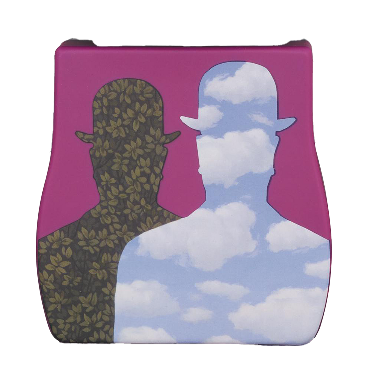 BE@RBRICK René Magritte "L'oiseau de ciel 1965/La belle societe 1965" 100％ & 400％