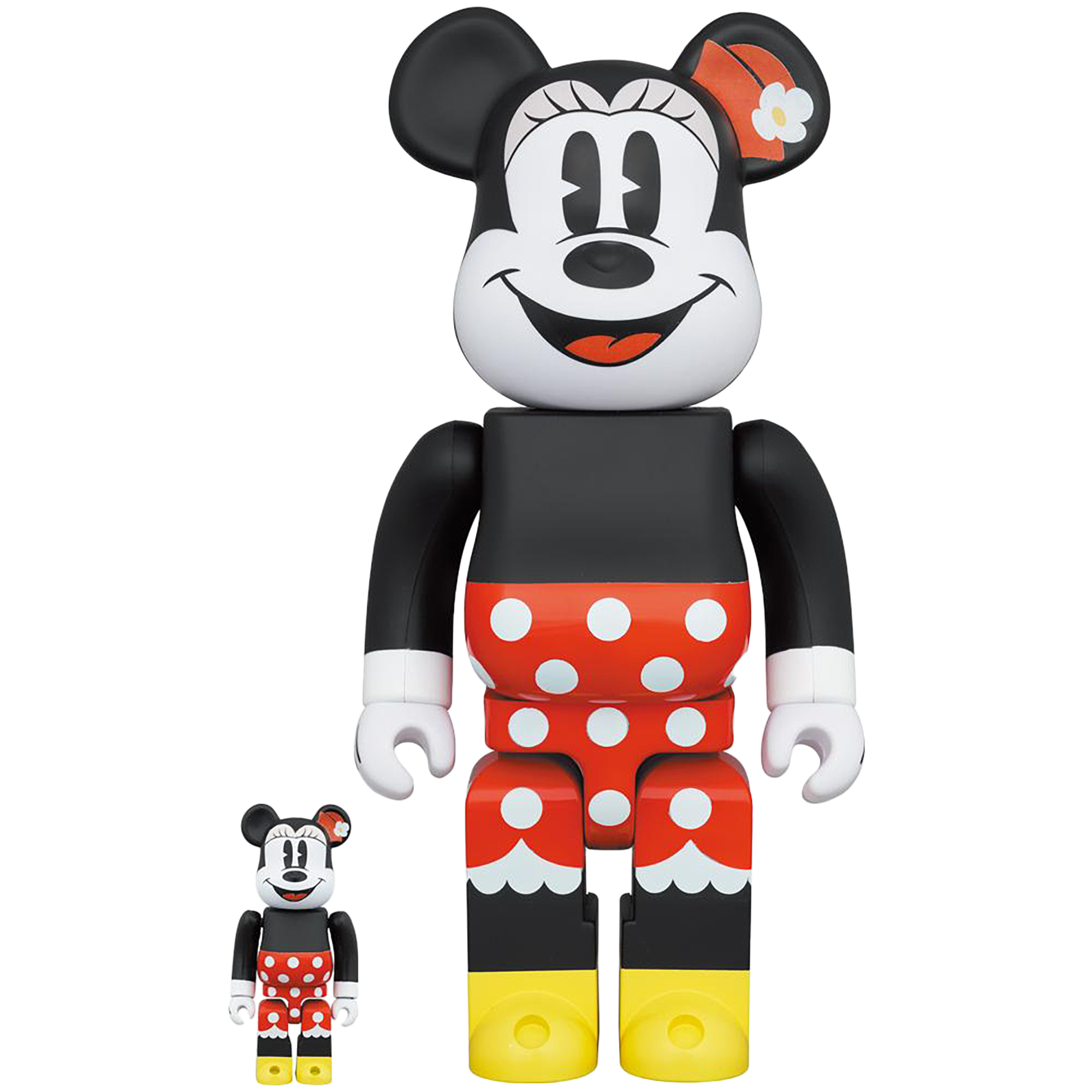 BE@RBRICK MINNIE MOUSE 100％ & 400％