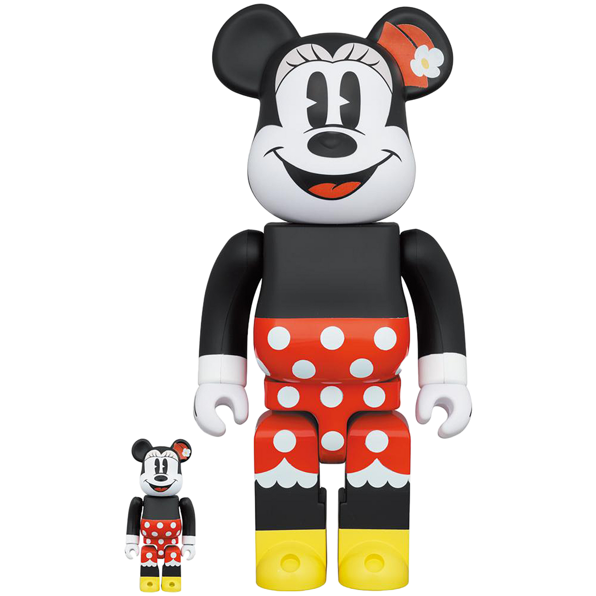 BE@RBRICK MINNIE MOUSE 100％ & 400％