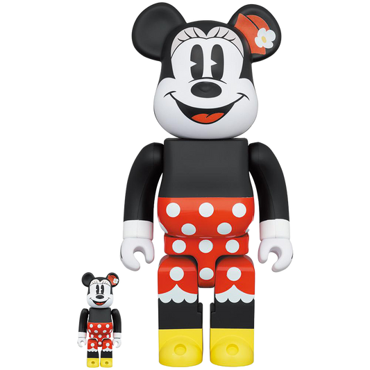 BE@RBRICK MINNIE MOUSE 100％ & 400％