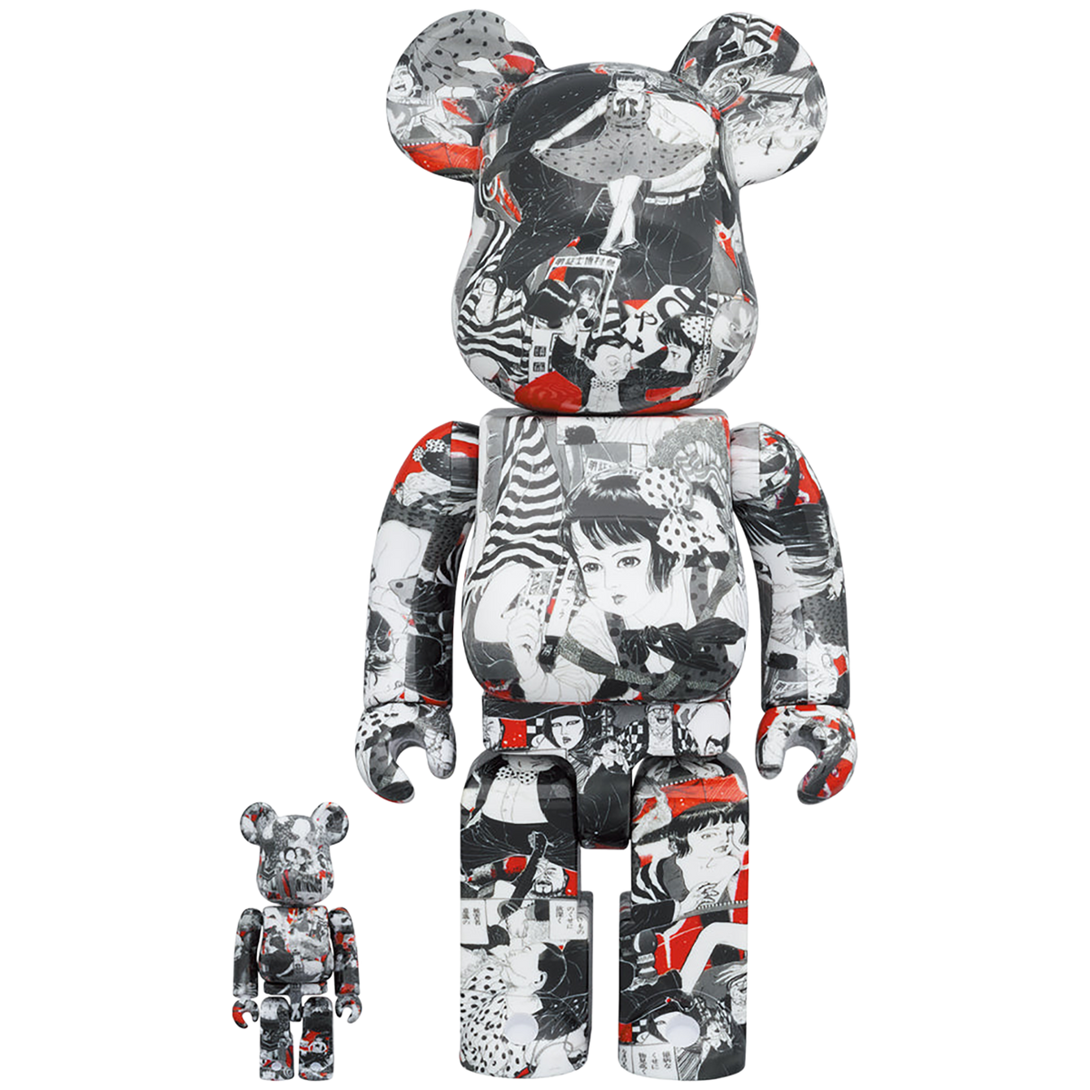 BE@RBRICK MEEWEE×Suehiro Maruo 少女椿 100％ & 400％《2023年7月発売・発送予定 受注期間は3月10日まで》