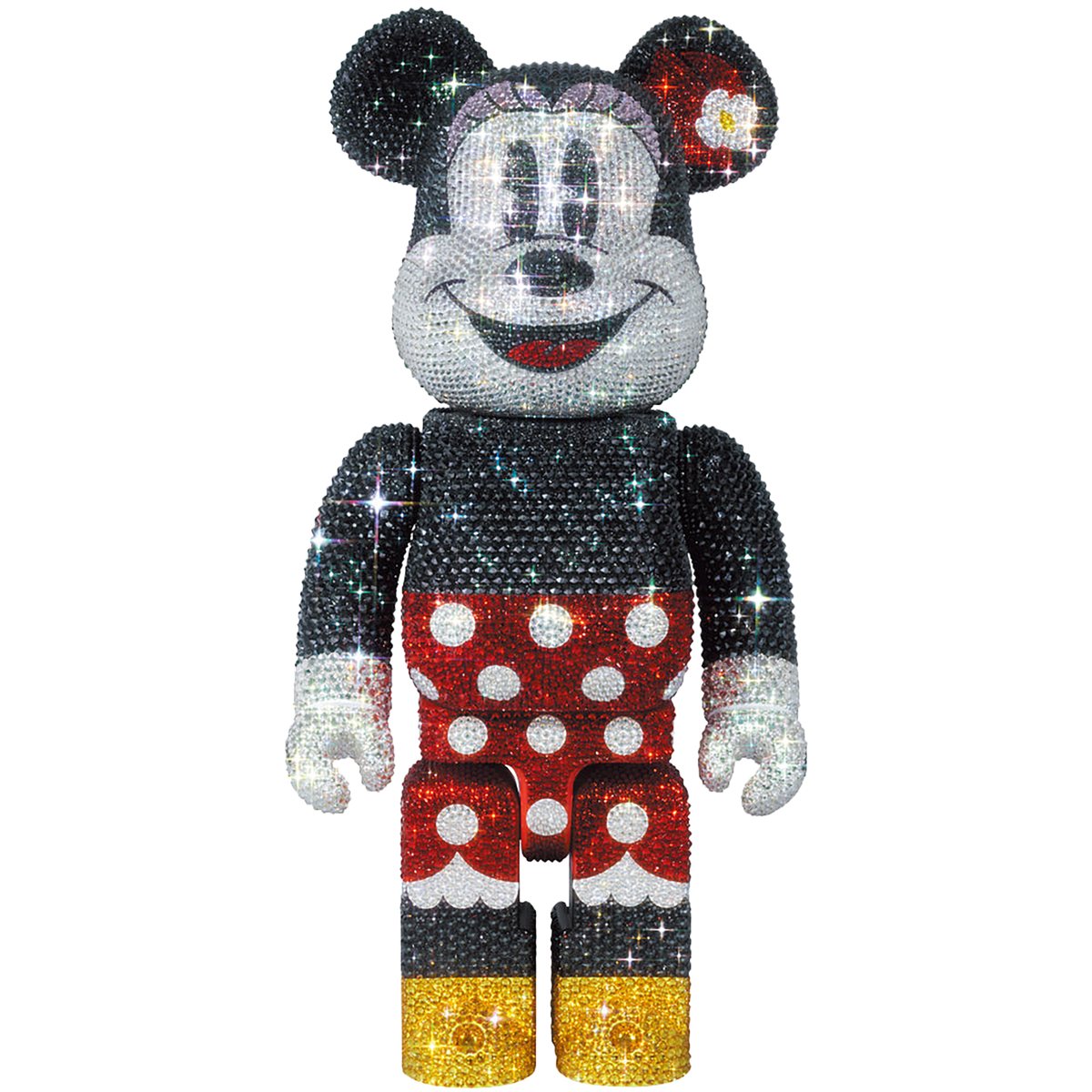 水晶装饰米妮 BE@RBRICK 400%