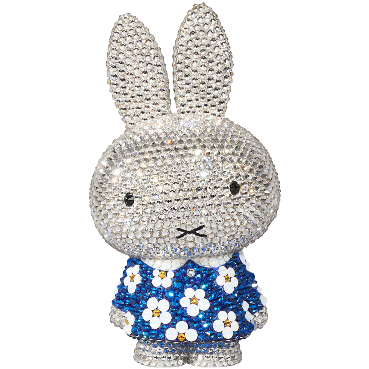 UDF CRYSTAL DECORATE Miffy wearing a floral dress《Planned to be shipped in late February 2024》