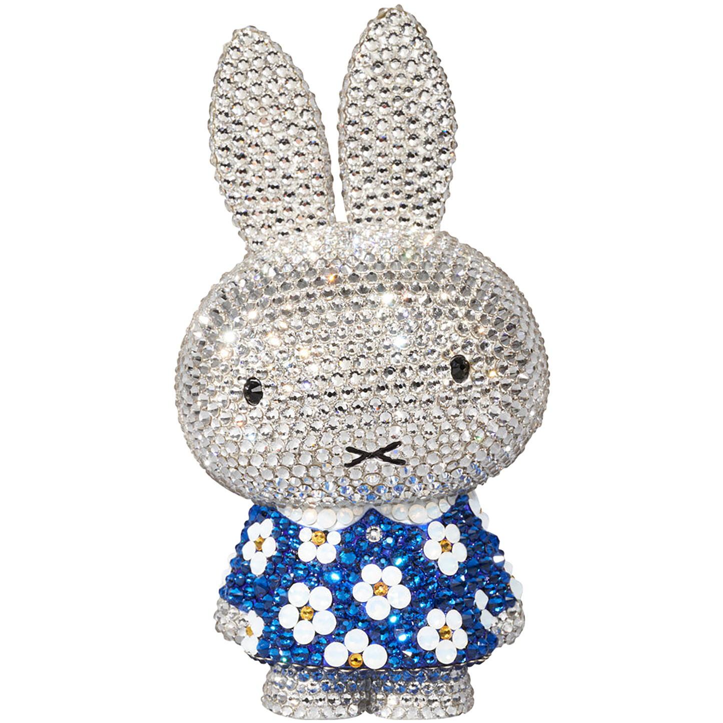 UDF CRYSTAL DECORATE Miffy wearing a floral dress《Planned to be shipped in late February 2024》